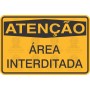 Área interditada